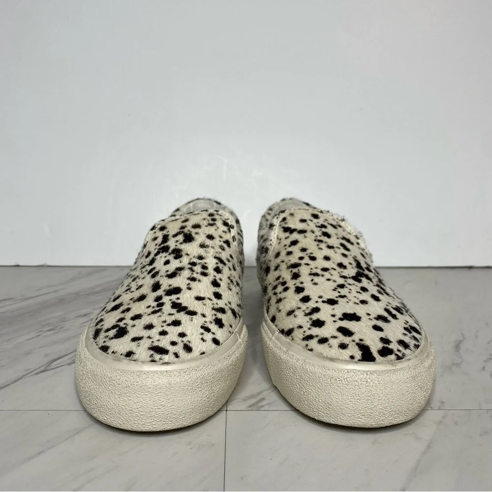 Madewell Sidewalk Slip On Spatter Painted Calf Hair Slip On 8M